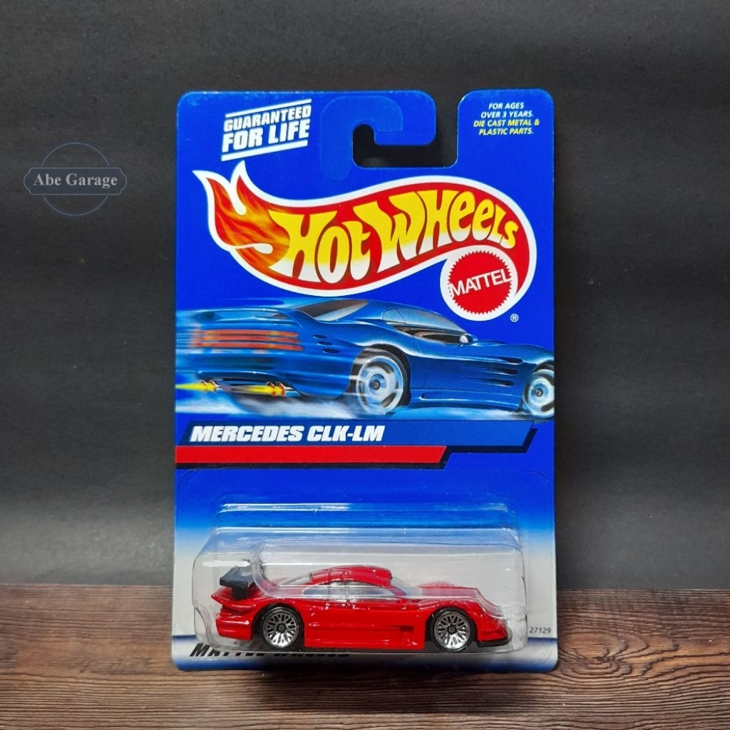 Hot Wheels Mercedes CLK-LM red