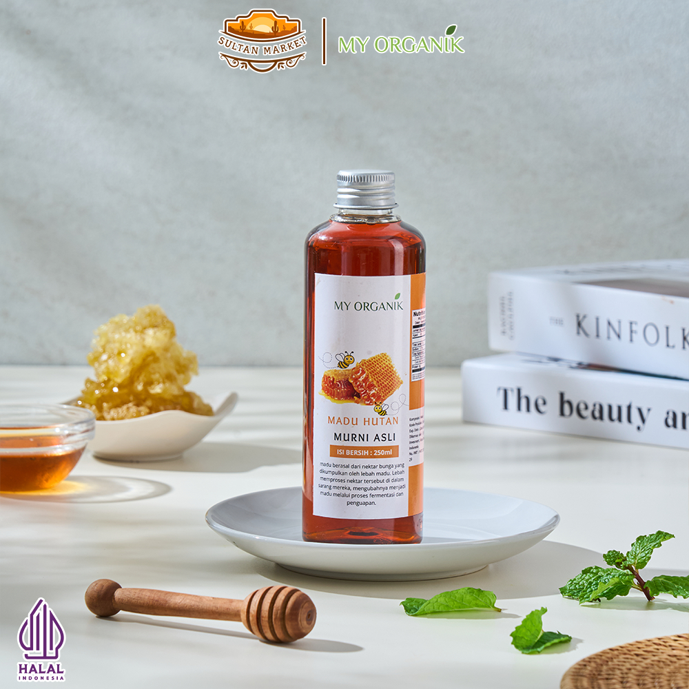 

My Organik Madu Hutan 250ml 500ml - Asli Murni Tanpa Campuran dari Hutan Kalimantan