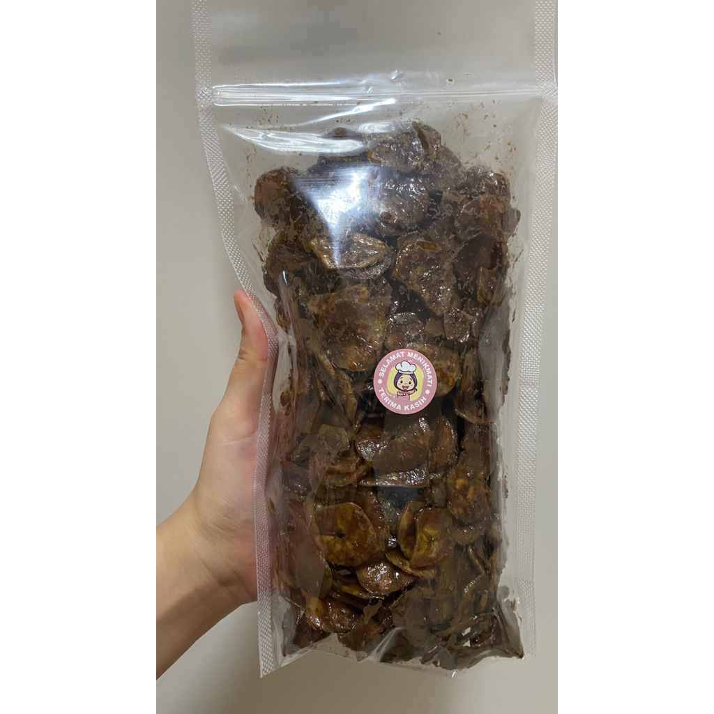 

Keripik pisang lumer 1/2kg