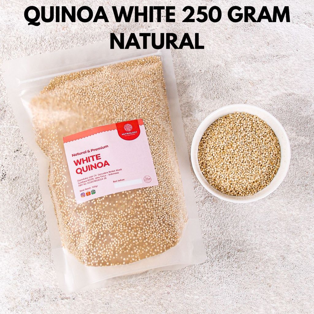 

Quinoa White 250 gr Natural Premium Alami Healthy superfood