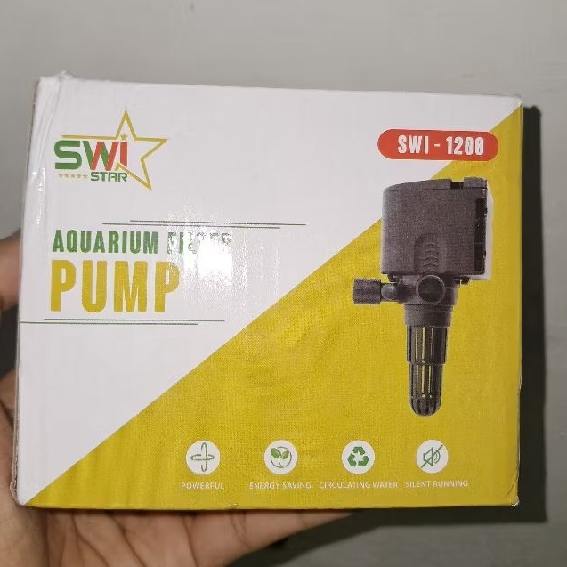 Pompa Air Aquarium Kecil SWI-1200 Power Head 1200 Murah Aquarium Aquascape