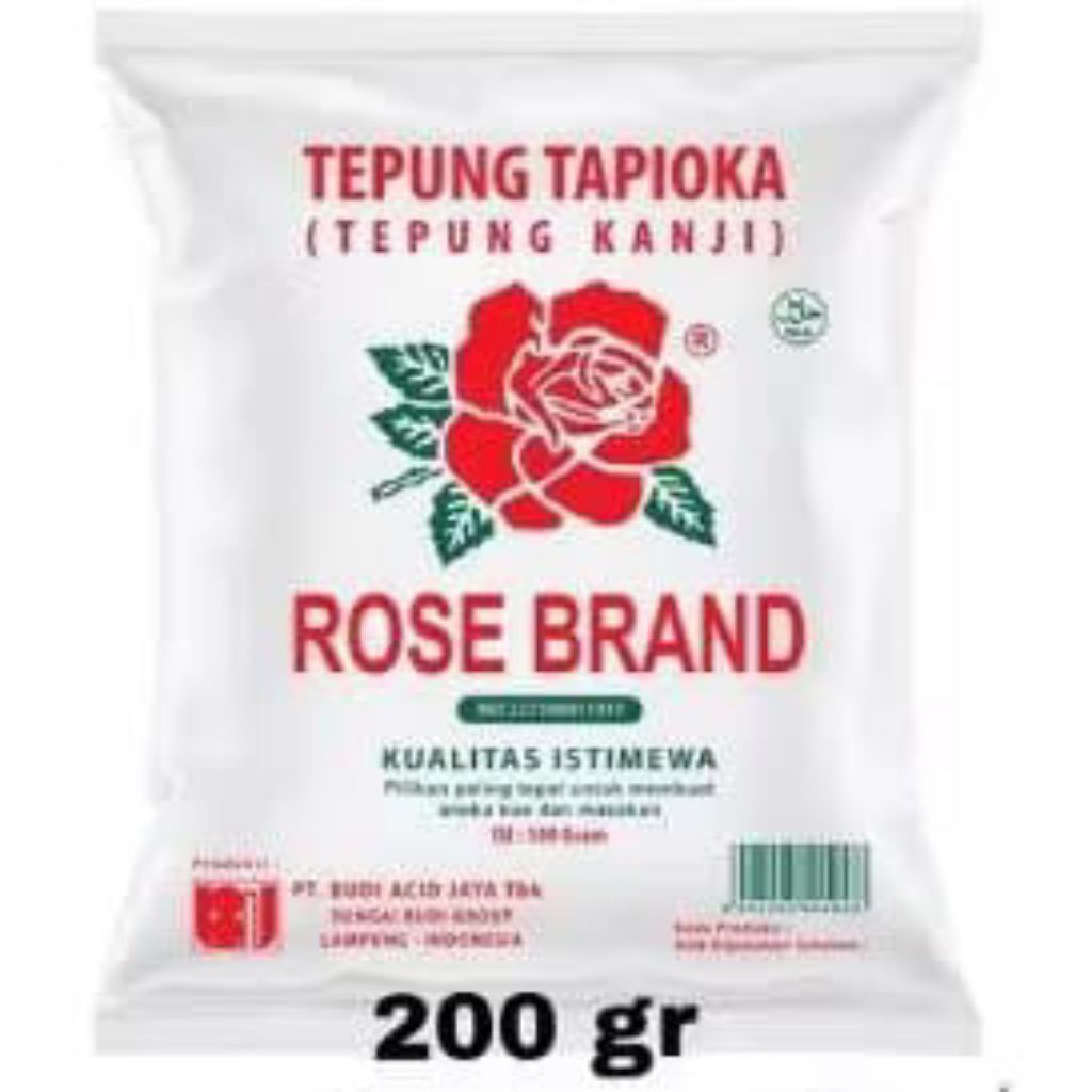 

(TMD) ROSE BRAND Tepung Beras dan Tepung Tapioka kemasan 200gr