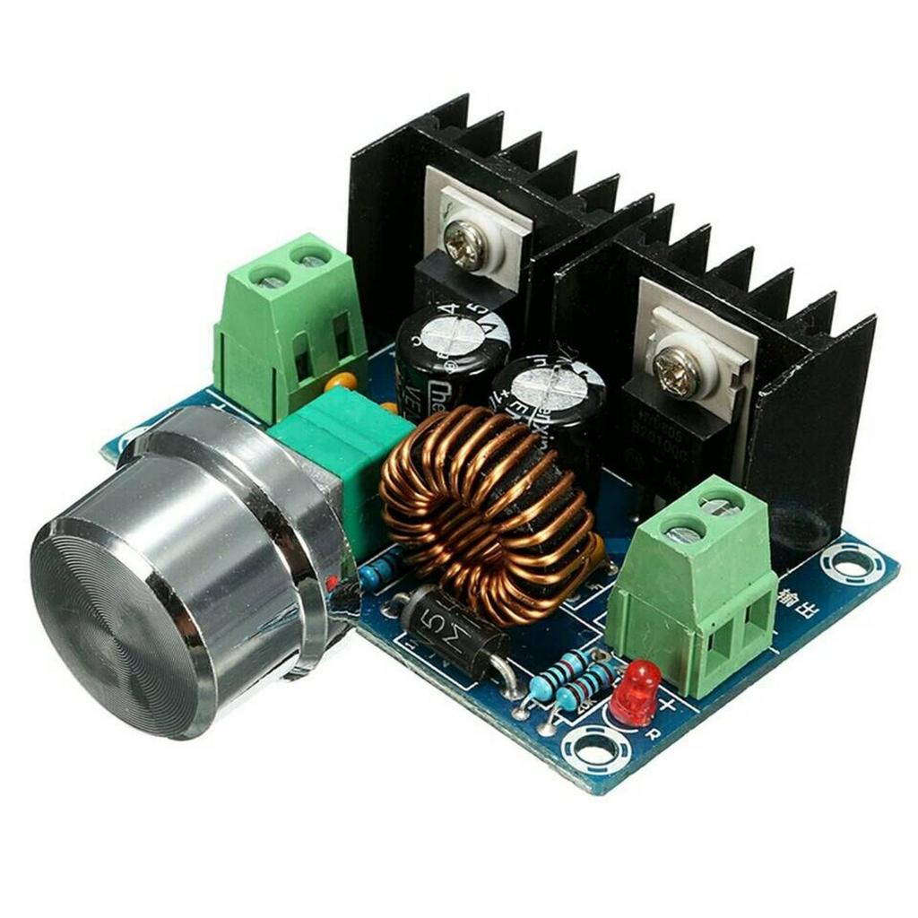 DC-DC Buck Converter 4V-40V 8A Step-Down Module + IC Short protection