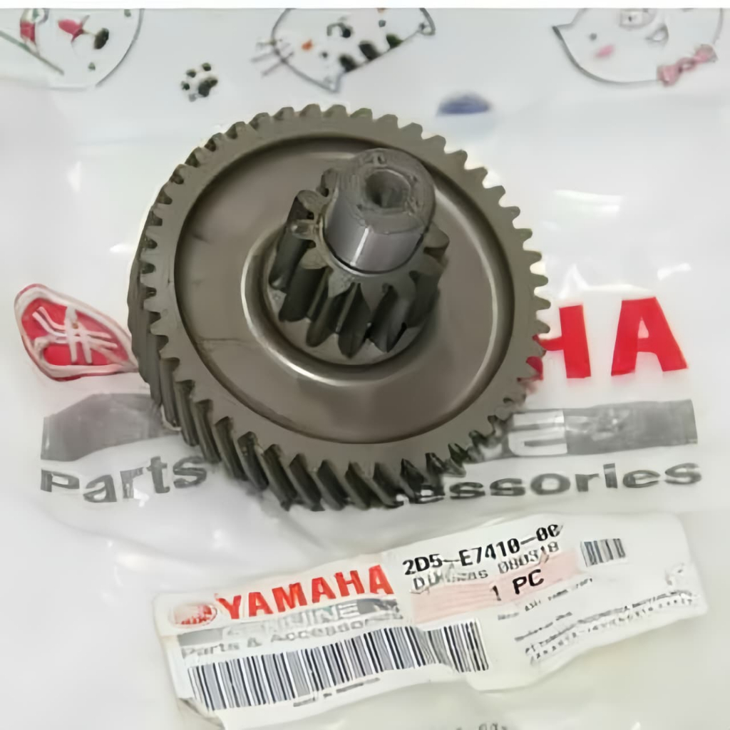 GEAR GIR GIGI RASIO DEPAN NOUVO Z ASLI ORI YAMAHA 2D5-E7410-00