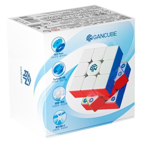 Magic Cube 3x3 Gan 356 ME V2 Magnetic Stickerless 3x3x3 Puzzle Kubus Magnetik Original GAN M E v2