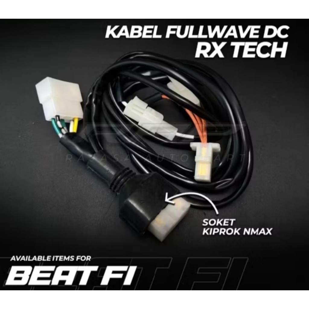 Kabel Body Fullwave Beat FI DC RX Tech | Kabel Kelistrikan Motor Racing