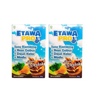 

2 BOX Susu Kambing Etawa Pro Cokelat 200g asli 100% original BPOM