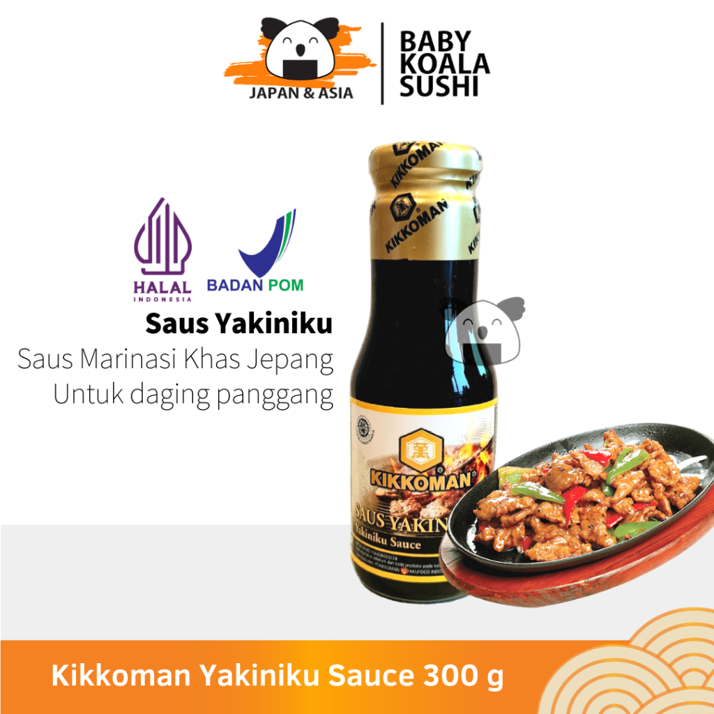 

KIKKOMAN Yakiniku Sauce 300 g Halal