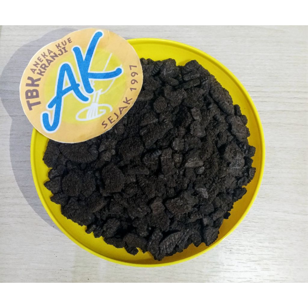 

Oreo Cookie Crumb 250gram Oreo crumble Oreo hancur