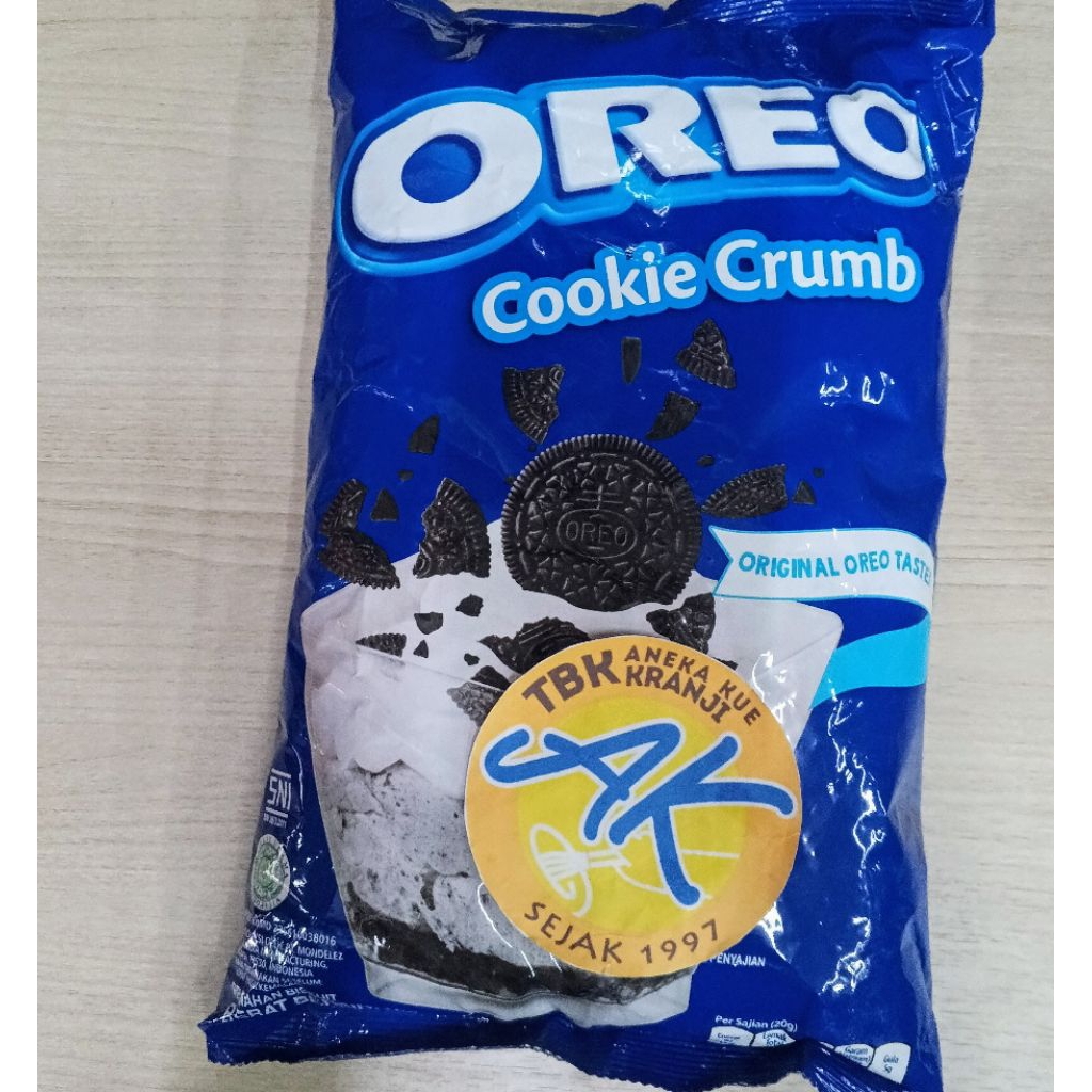 

Oreo cookie crumb kemasan 1kg Oreo crumble kemasan 1kg