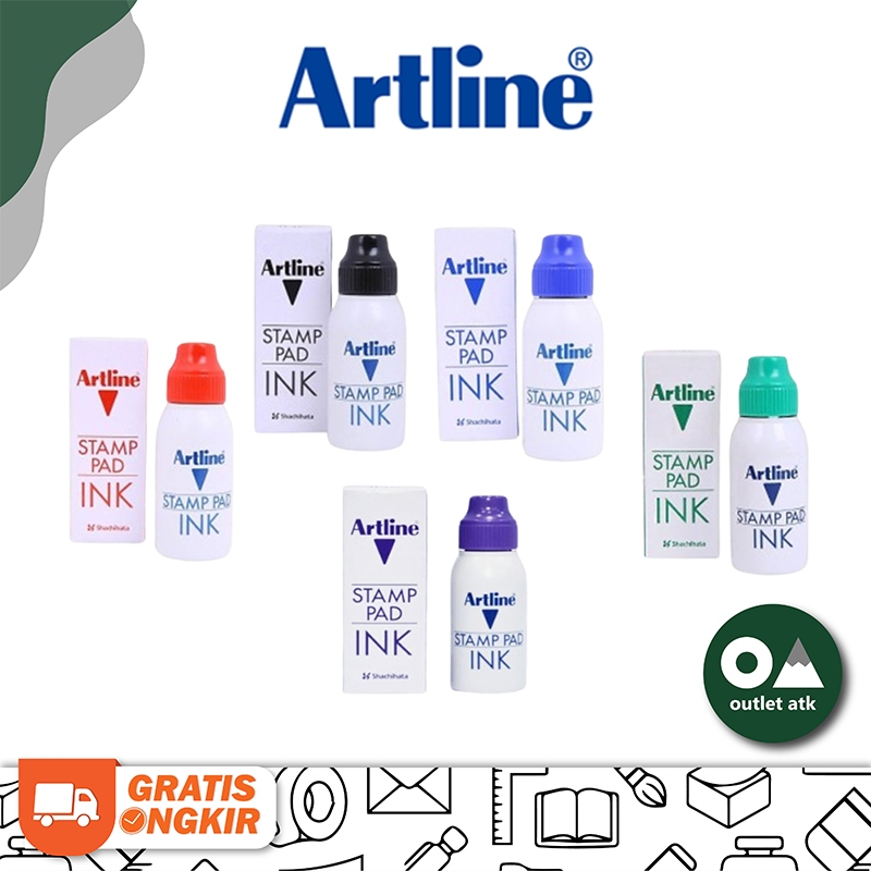 

Tinta Stempel Artline Stamp Pad Ink 50ml
