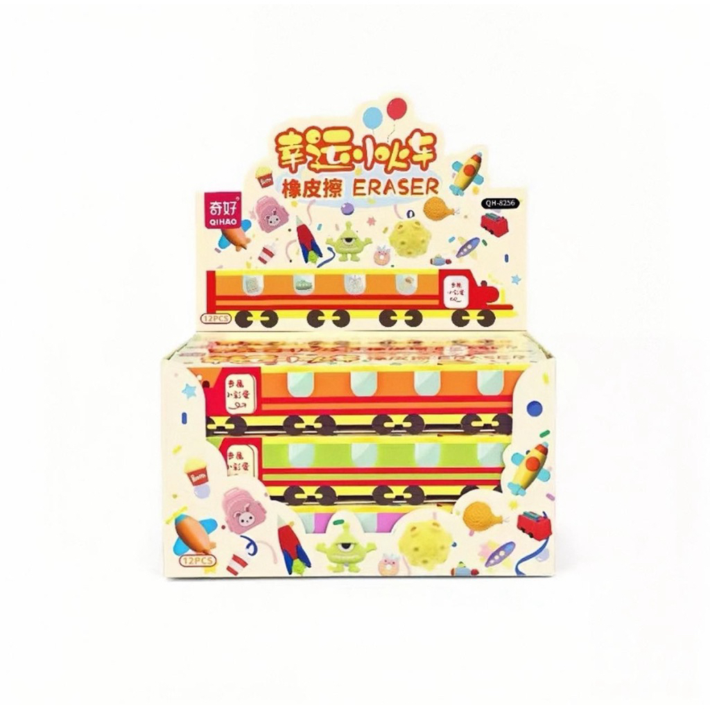 

Eraser Penghapus Mini QH-8256 / QH-8255 Penghapus Mini Karakter Isi 5 Penghapus Buah Isi 6
