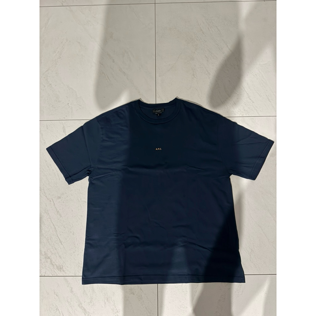 KAOS T SHIRT APC A.P.C. PARIS BOXY FIT MEN SIZE XL