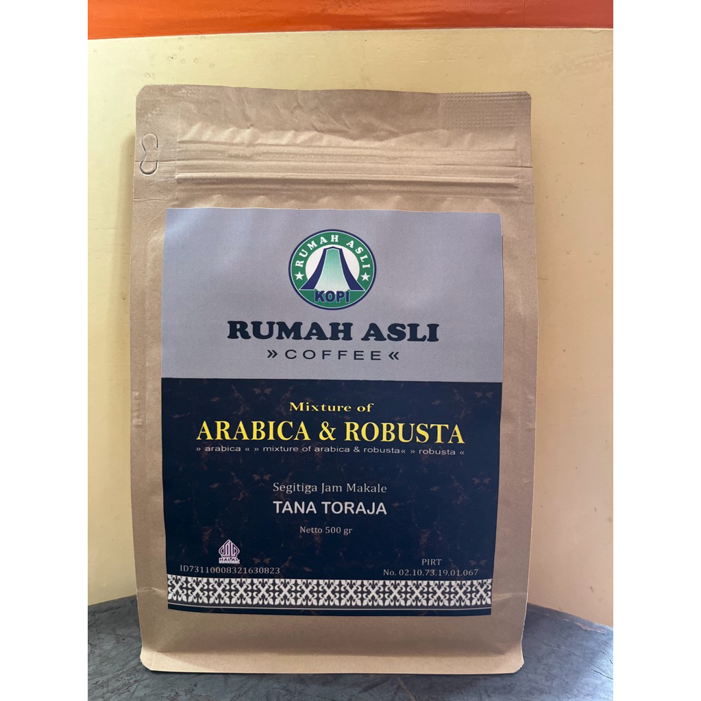 

Mixture ( Arabika & Robusta ) 500gr