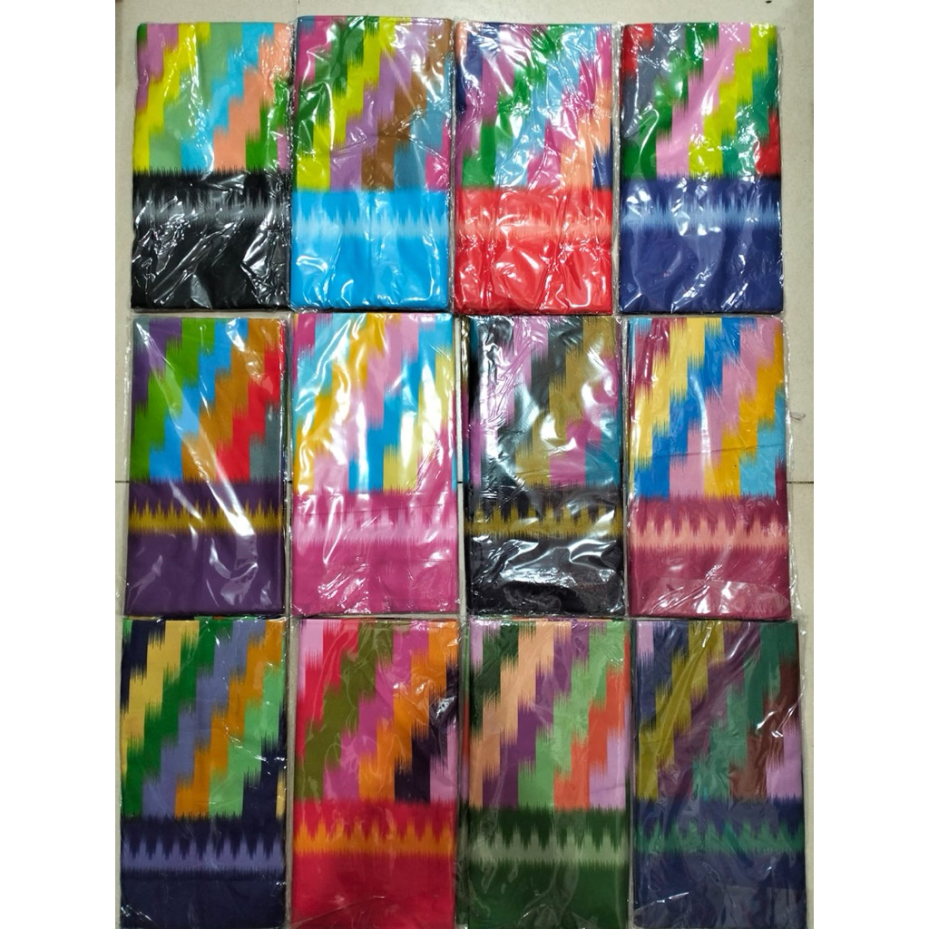 kain corak insang khas pontianak / kain corak insang / corak insang / sarung pontianak / kain melayu