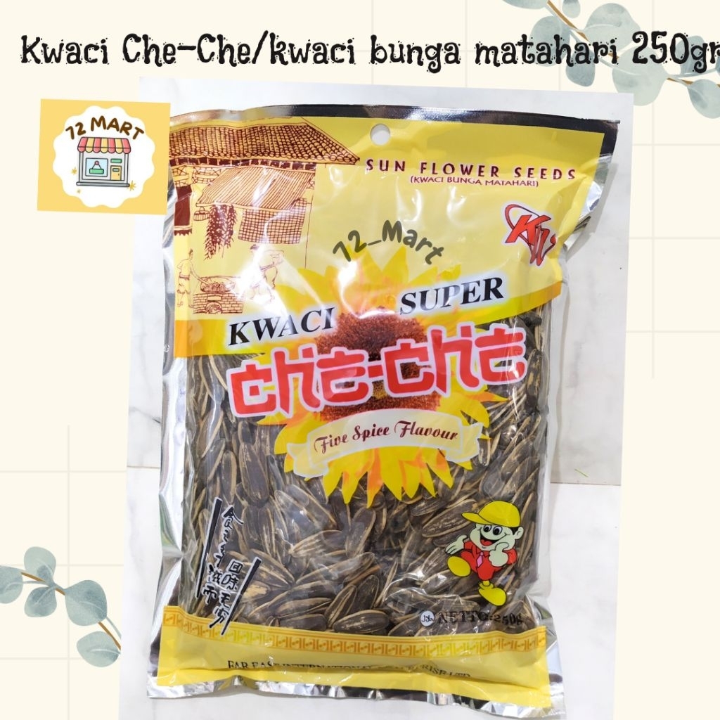 

Kwaci Bunga Matahari 250gr/Sun Flower Seed/Kuaci Matahari