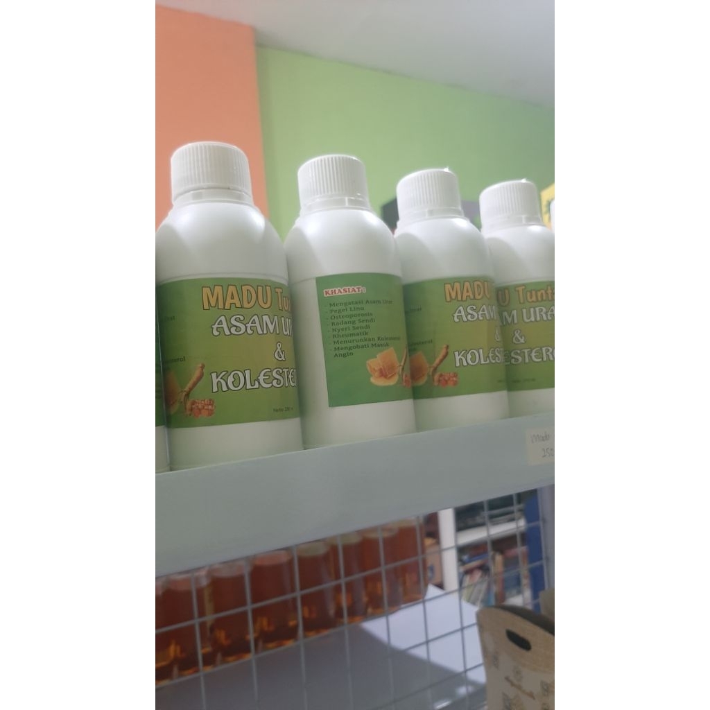 

Madu tuntas asam urat & kolesterol