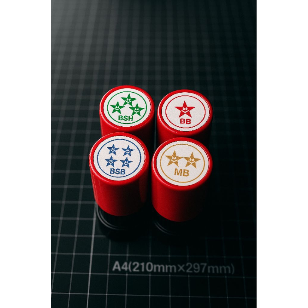 

Stempel Nilai Paud Tk stempel bintang senyum emotion