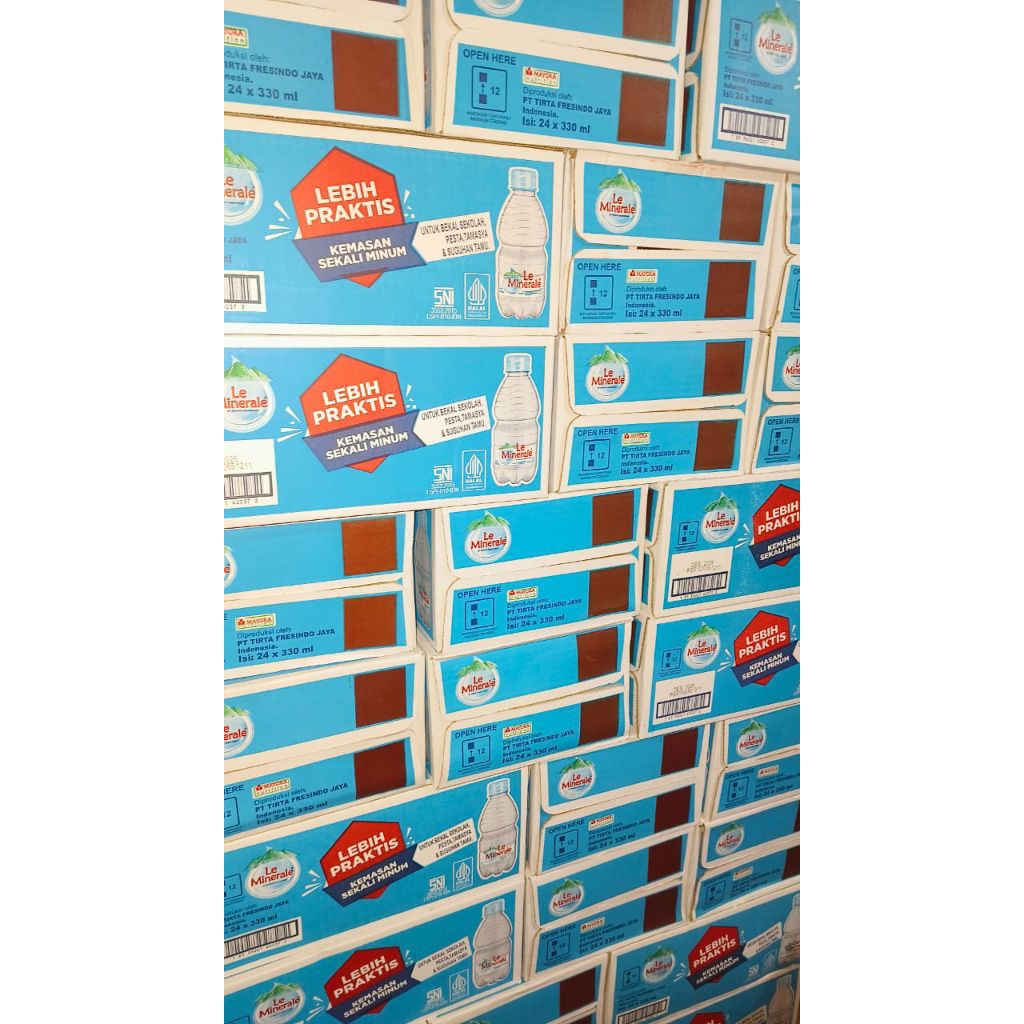 

LE MINERALE 330ML KARTON | BURSARETAIL