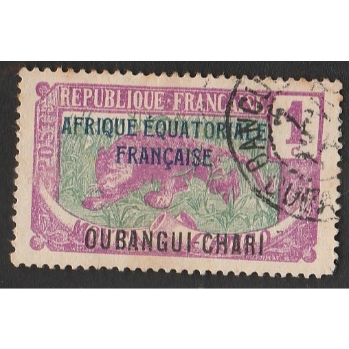 

a 11390 SATU BUAH PRANGKO PERANCIS NOMINAL 1C CETAK TINDIH AFRIQIE EQUATORIALE FRANCAISE DENGAN KONDISI SUDAH ADA CAP
