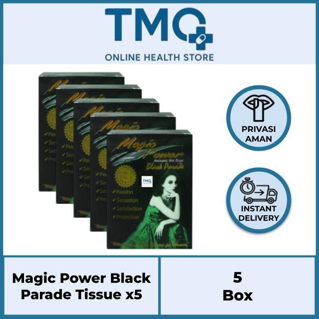 Tisu Magic Magic Power Tissue Black Parade Pack X 5 Pack | TMO