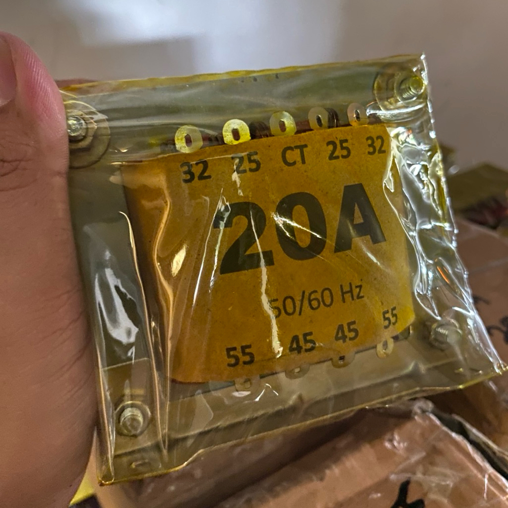 Travo RM 20 Ampere CT 55V Tembaga Terbesar Dikelasnya