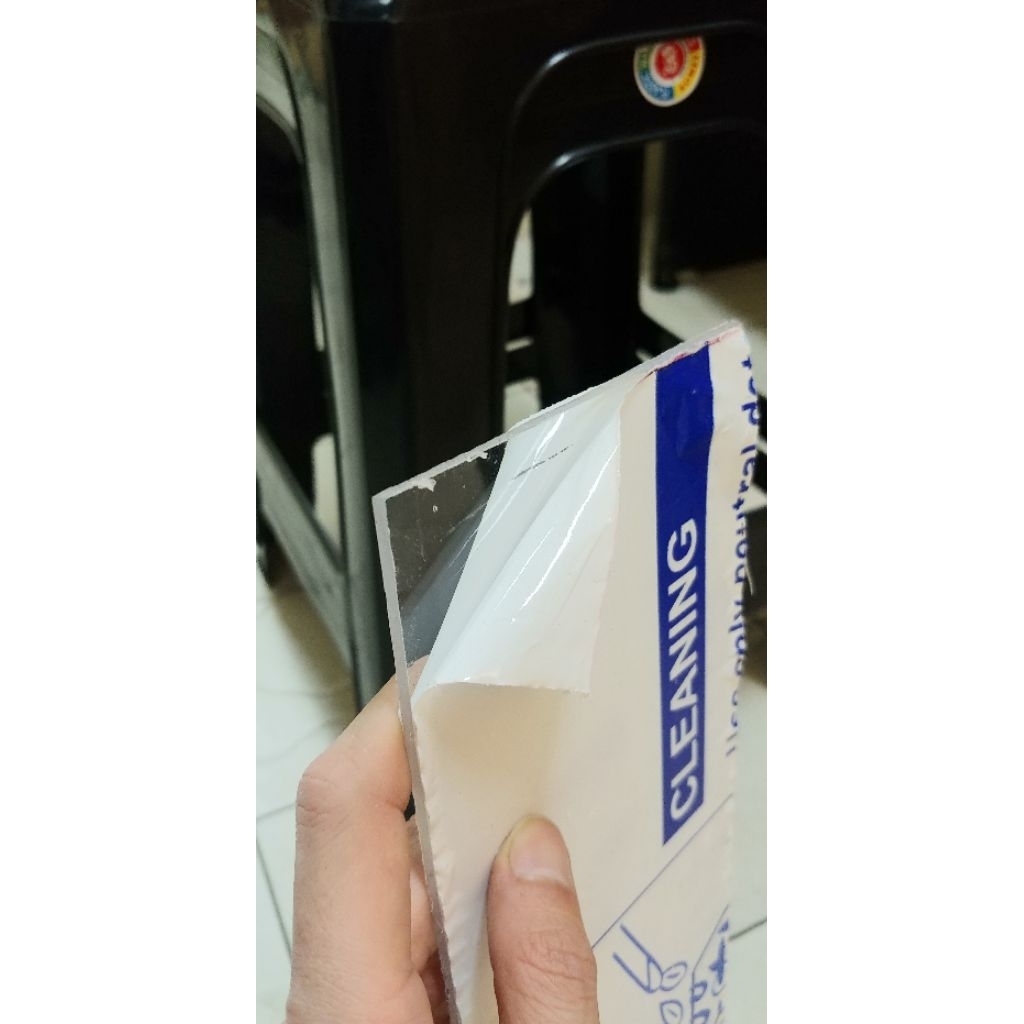 

Polycarbonate 10mm 22x25cm Sheet / Lembaran ( Polikarbonat )