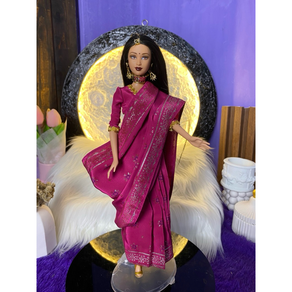 barbie diwali face goddes
