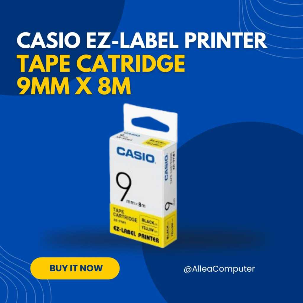 

EZ Label Tape Printer Casio 9mm