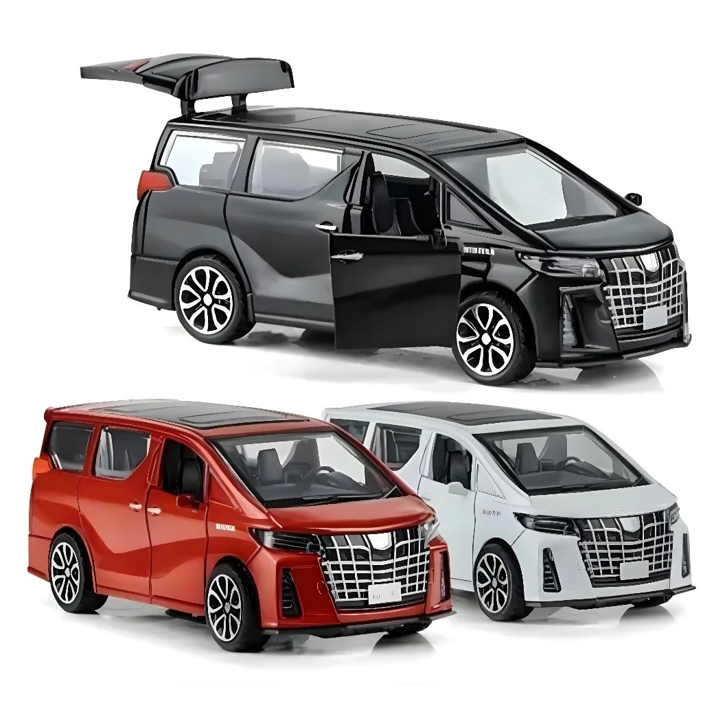 MAINAN MOBIL DIECAST TOYOTA ALPHARD / MINIATUR ALPHARD