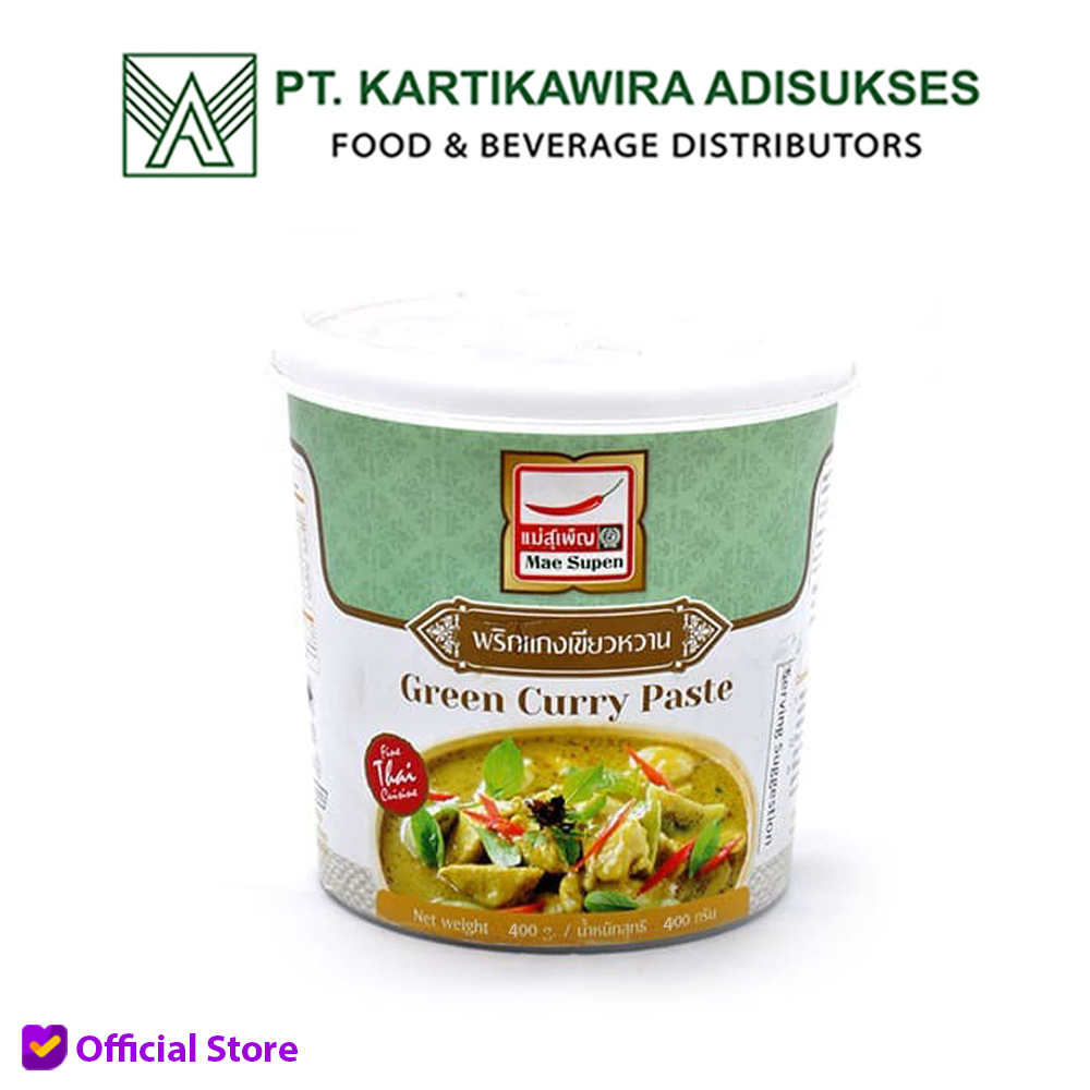 

Mae Supen Green Curry Paste 400 gram