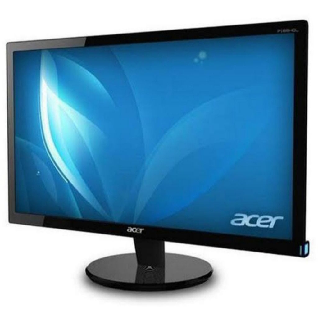 MONITOR ACER p166hlq 15.6 LED (16INCH) KOMPLIT KABEL DAN BERGARANSI