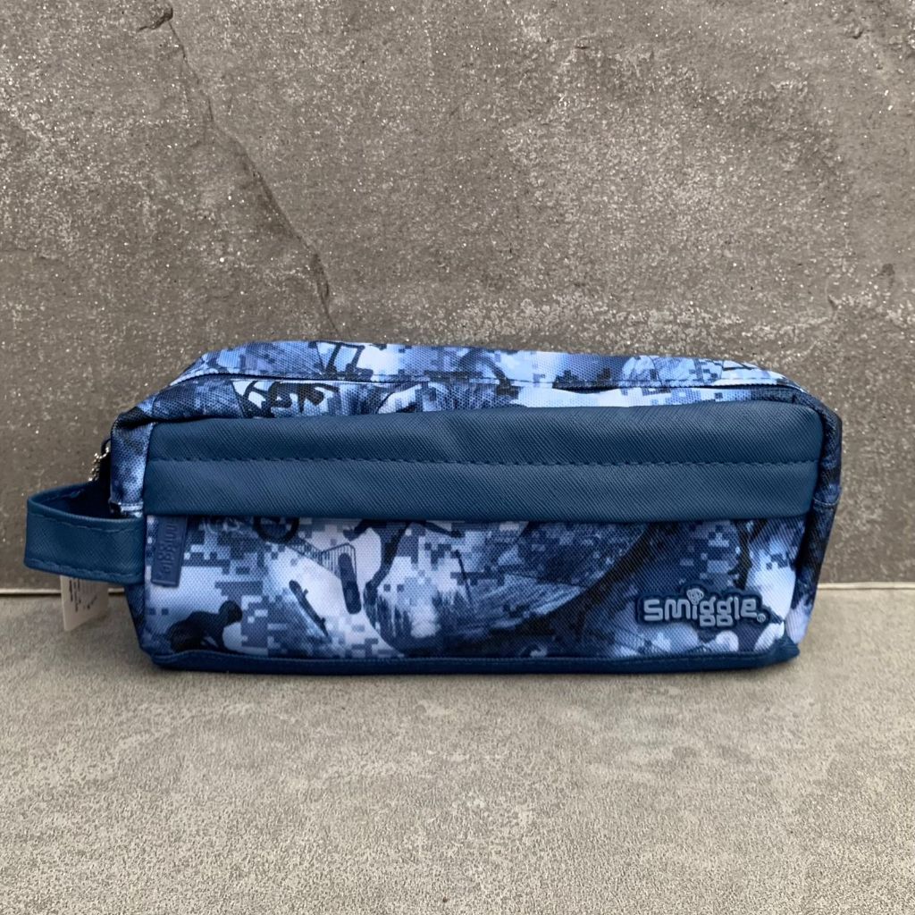 

SMIGGLE FREESTYLE PENSILCASE SOFTCASE NAVY - TEMPAT PENSIL SMIGGLE