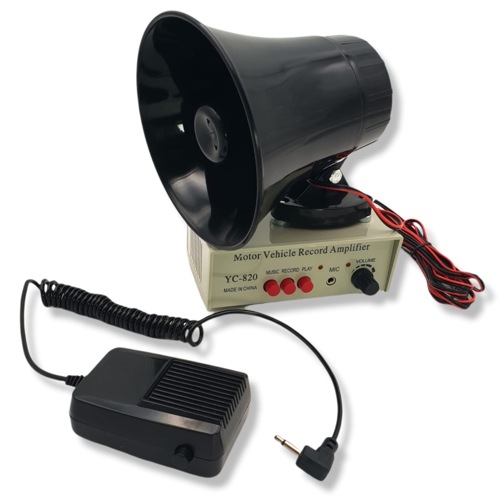 MEGAPHONE TOA KECIL FLECO MULTIFUNGSI YC-820 TOA FLECO- TOA SUPER