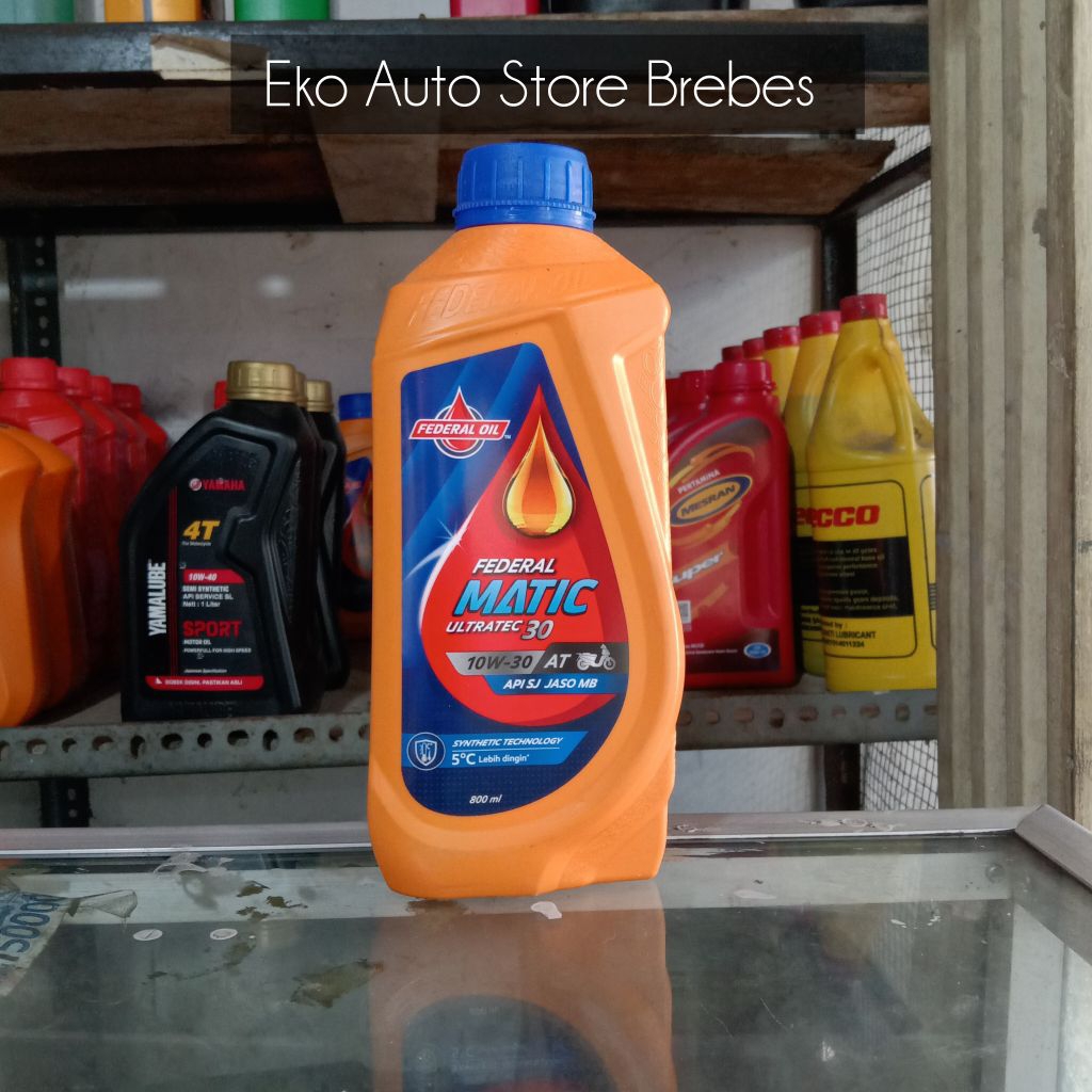 Oli Federal Matic Ultratec 30 AT - 800 ml - Federal Oil Asli - Pelumas Kendaraan - Motor Oil