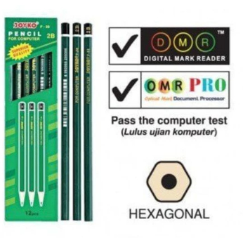 

Pensil Joyko P88 Joyko Pencil Pensil P88 ORIGINAL 2B 1 BOX 12 pcs