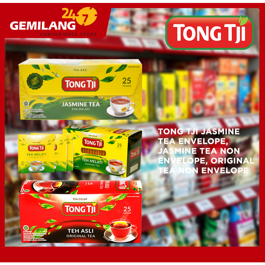 

TONG TJI JASMINE TEA ENVELOPE, NON ENVELOPE & ORIGINAL TEA NON ENVELOPE