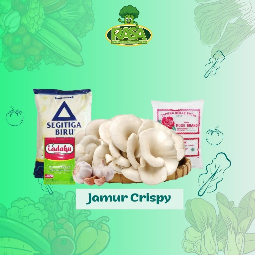 

Paket Gorengan Jamur Crispy