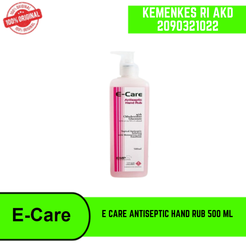 E Care Antiseptic Hand Rub 500 ml