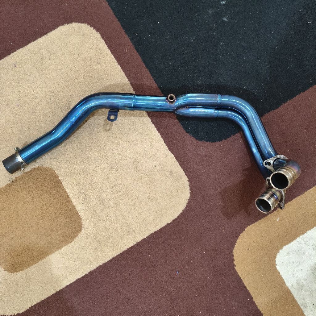 Header Titanium Kabon by R9 CBR250RR