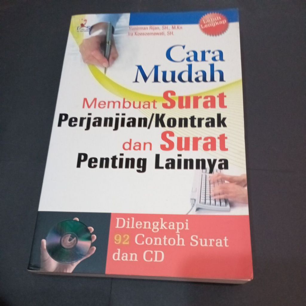 

Cara mudah membuat surat perjanjian/kontrak dan surat penting lainnya