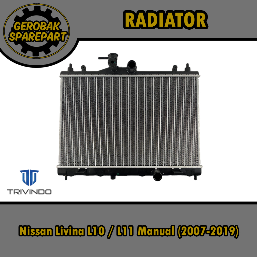 Radiator - Nissan Livina / Grand Livina L10 L11 Manual (2007-2019) Trivindo