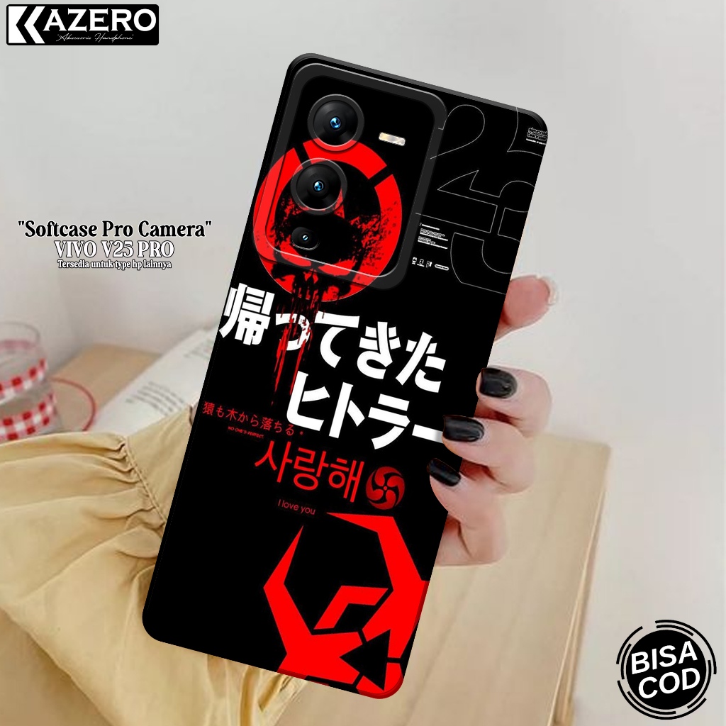 KAZERO - Case Hp VIVO V25 PRO - Fashion Case Kartun - Pro Camera - Softcase VIVO V25 PRO - Kesing VI