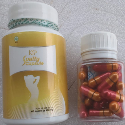 Paket Pelangsing Super Kapsul Jamu Pelangsing KJP BPOM Bonus KJP Ring 1 Original