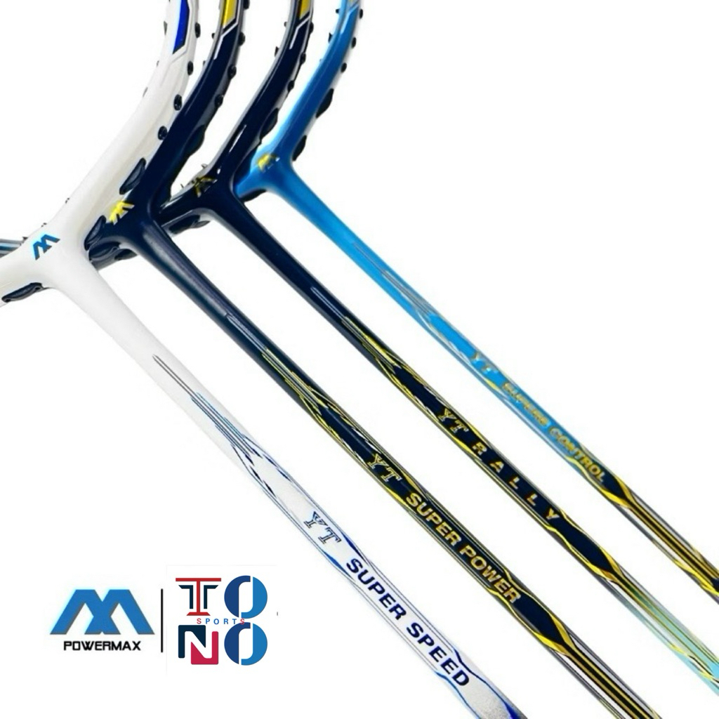 RAKET BADMINTON BULUTANGKIS POWERMAX T FORCE YT SUPER TARIKAN 33 LBS ORIGINAL