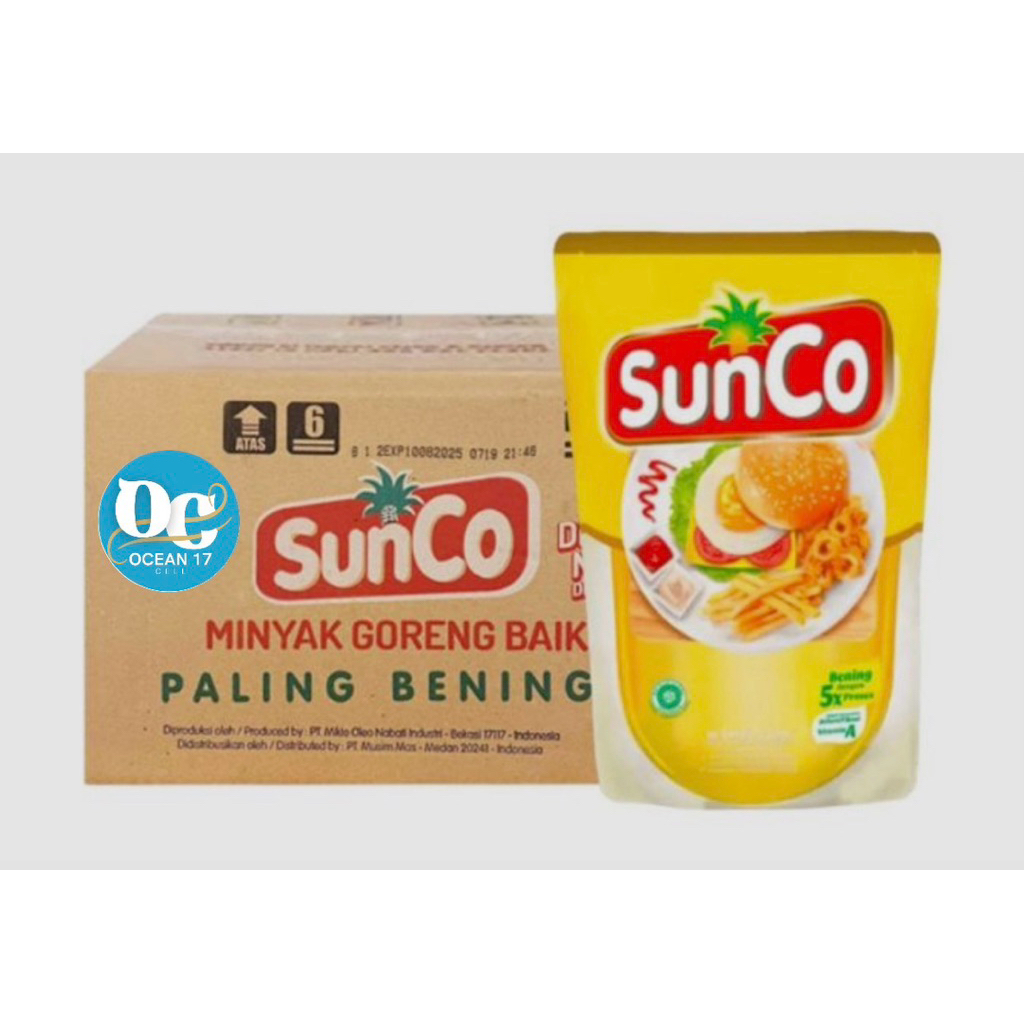 

Minyak Goreng Sunco 2L | 1 ctn isi 6 Pouch |