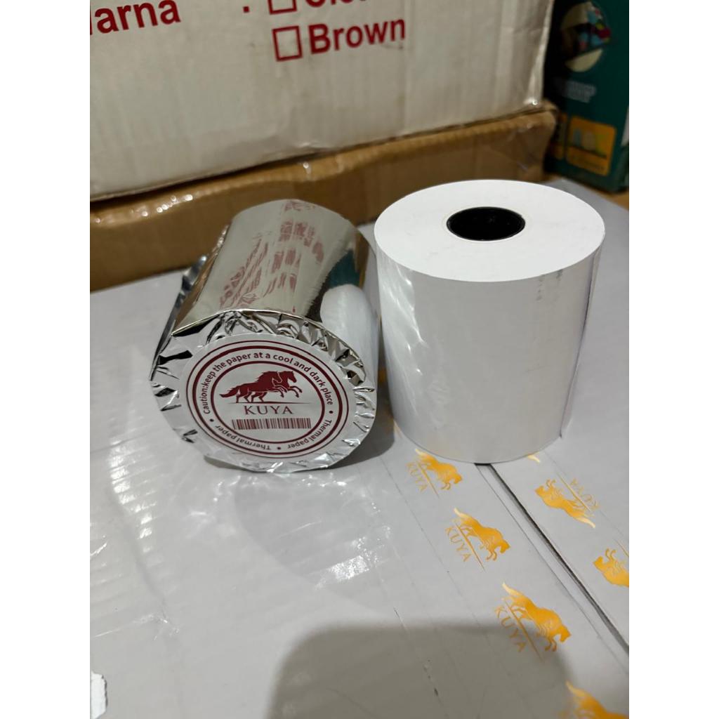

Kertas Roll Struk Kuya 80x80, Kertas Print Kasir