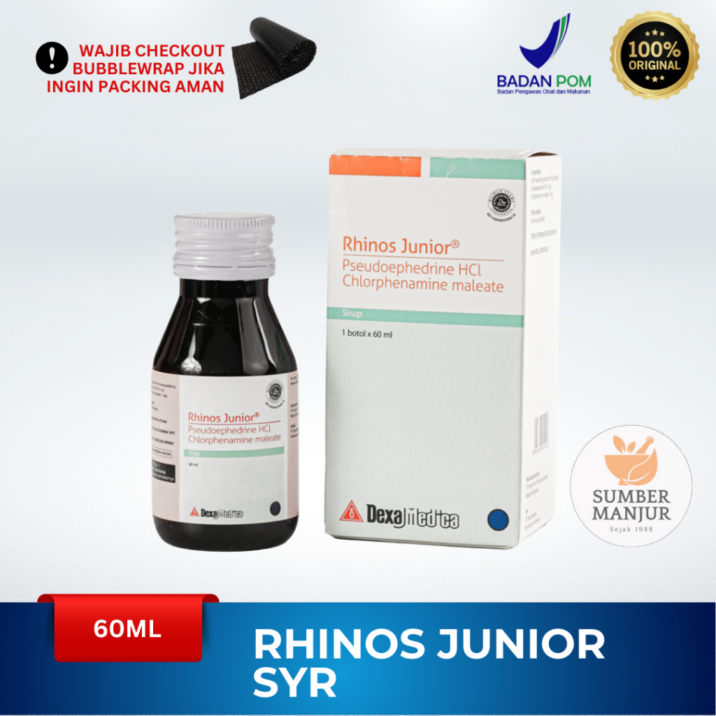 RHINOS JUNIOR SYRUP 60 ML