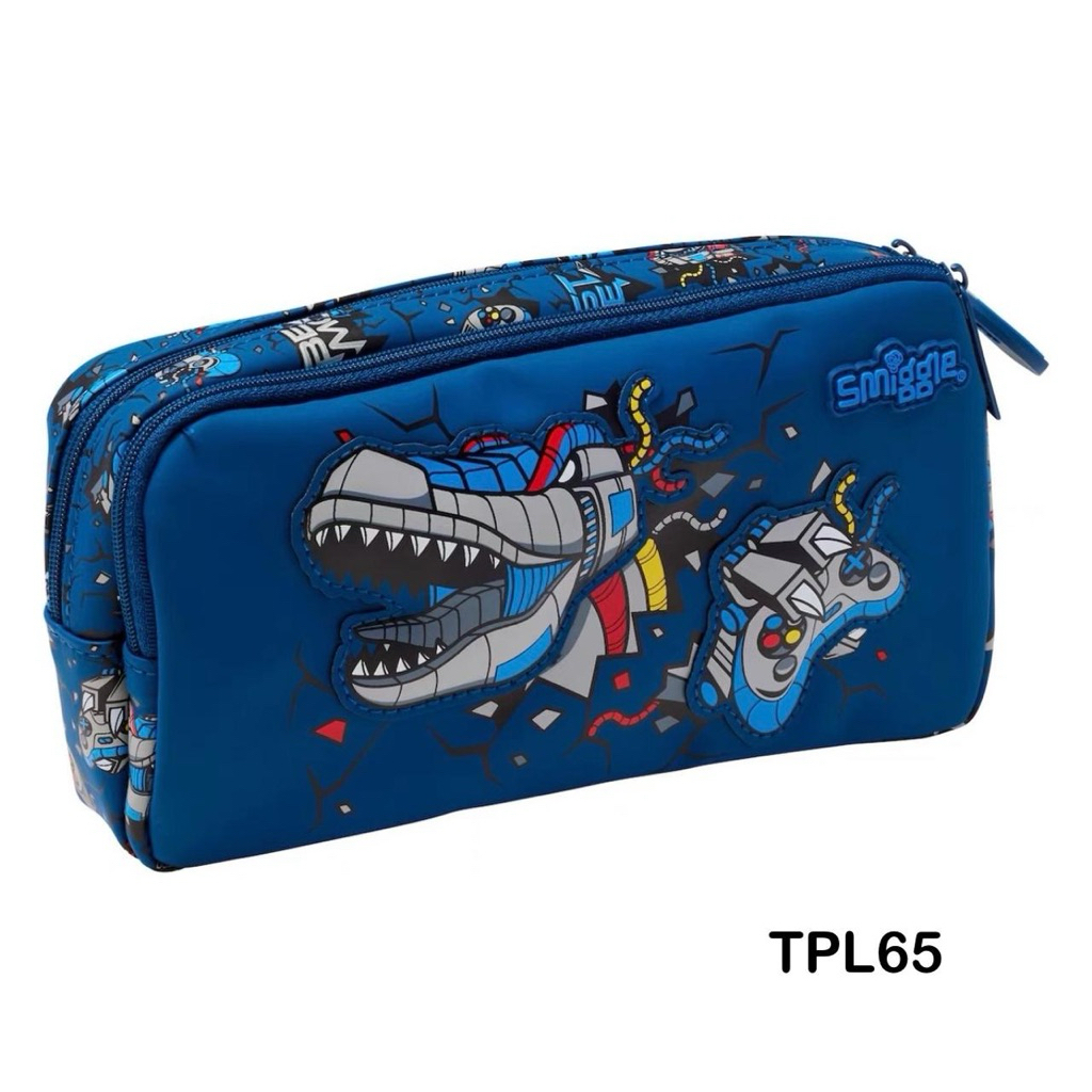 

Tempat pensil Smiggle Dino Robot