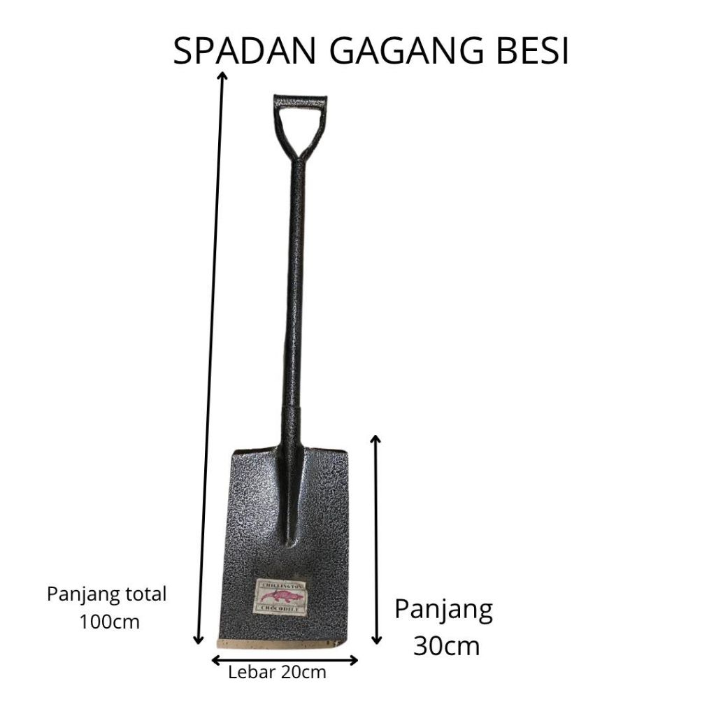 skop sekop lencek spadan Korea full besi besi tanah